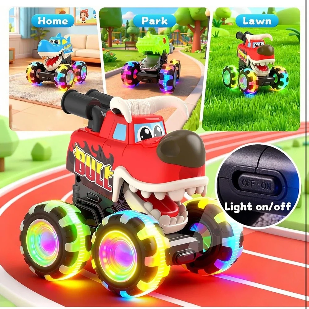 Monster Trucks Light-Up Toy Set